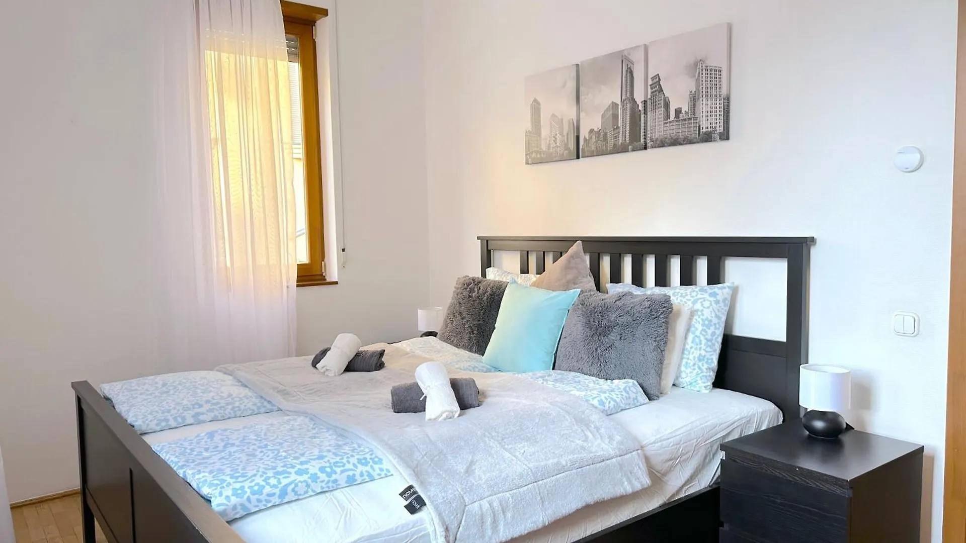 Spacious 3-Bedroom With Balcony & Free Parking Budapest